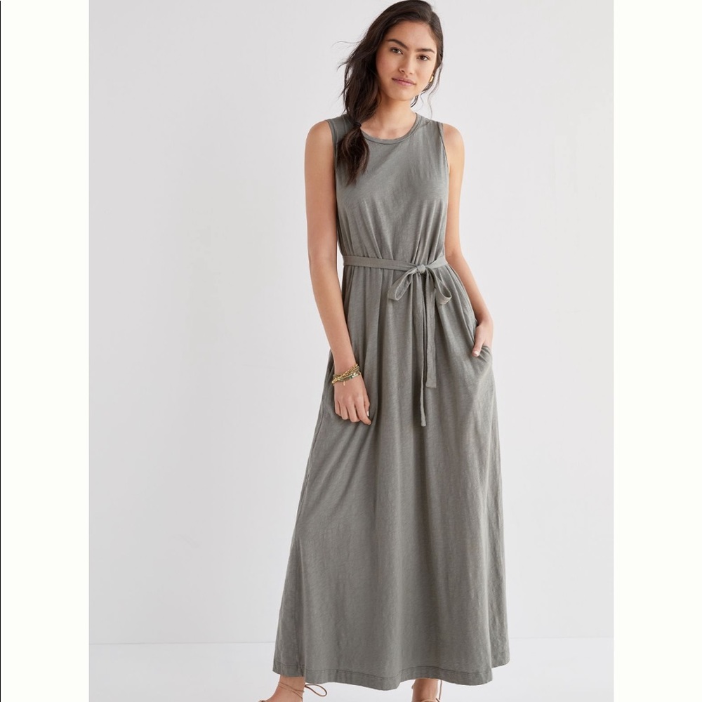 Anthropologie Green Maxi Size Large